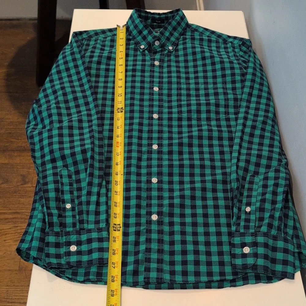 J. Crew Men's Medium Slim Fit Flex Washed Long Sleeve Button Down Style #BE208 - Picture 13 of 15
